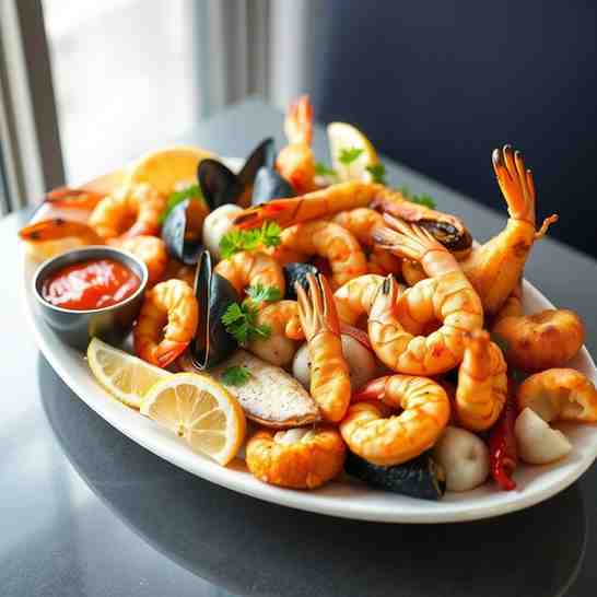 Mix Seafood Recipe - Grill & Fry a Stunning Platter